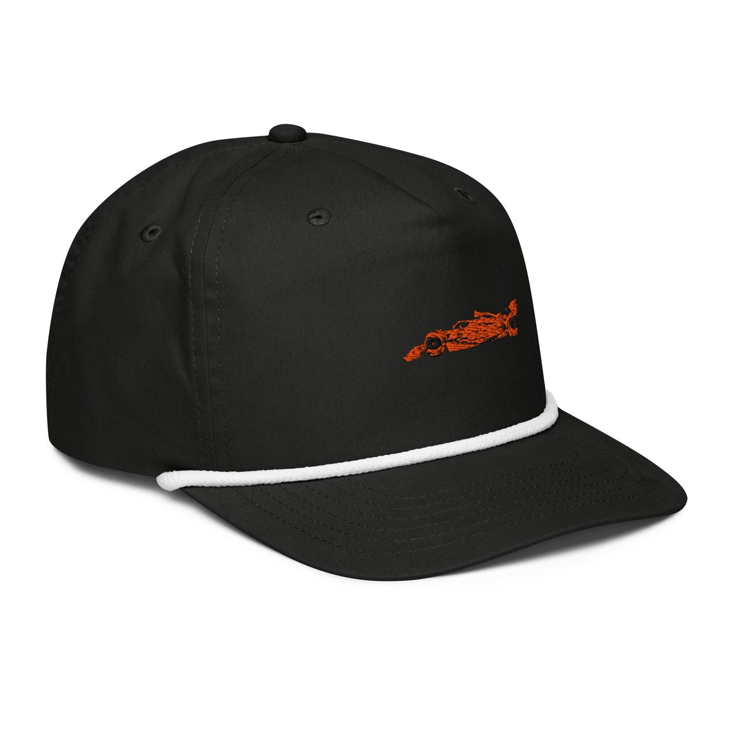 McLaren F1 Race Car Snapback Rope Hat - Formula 1 Hats, Formula One Gifts, F1 Accessories, McLaren F1, McLaren Cars, Lando Norris, F1 Racing