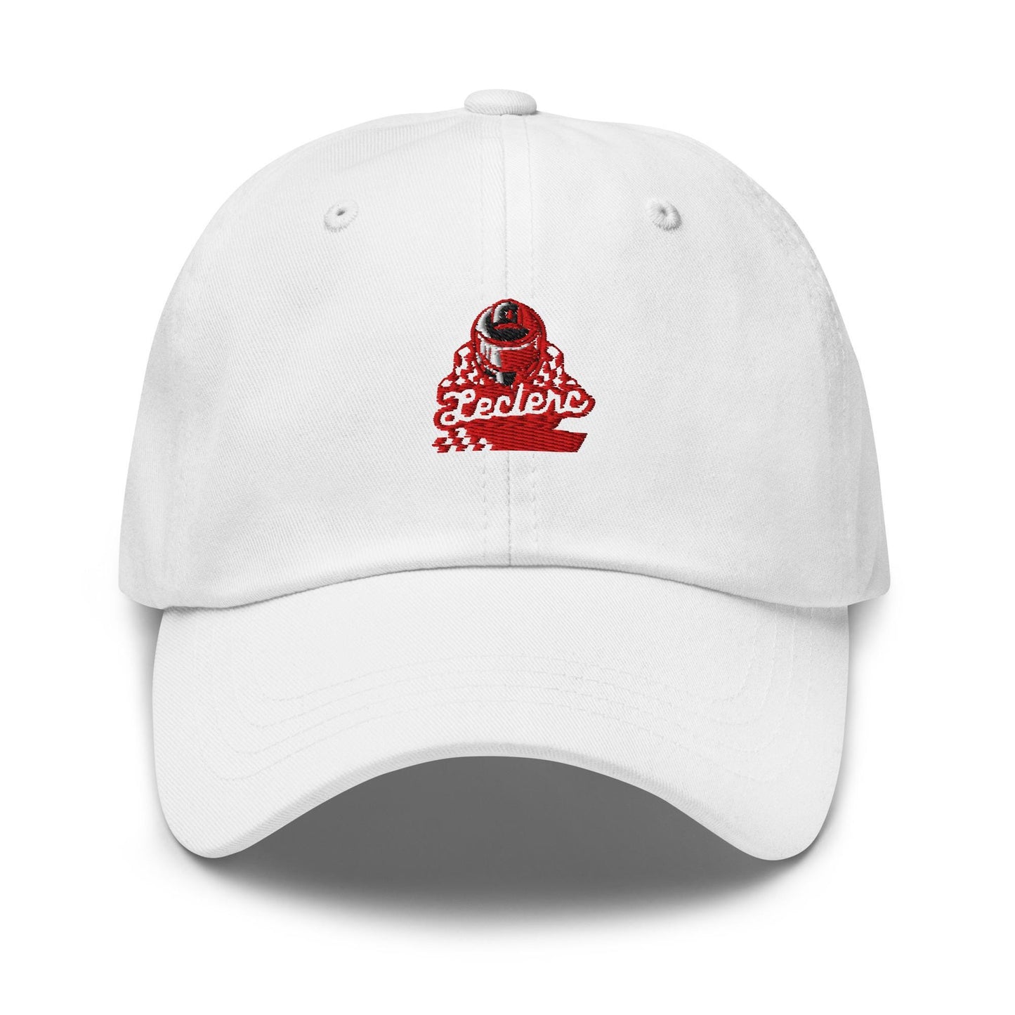 Leclerc Racing Design Baseball Cap - Formula 1 Hats. Formula 1 Apparel, Formula 1 Merchandise, Charles Leclerc Apparel, Ferrari F1 Apparel