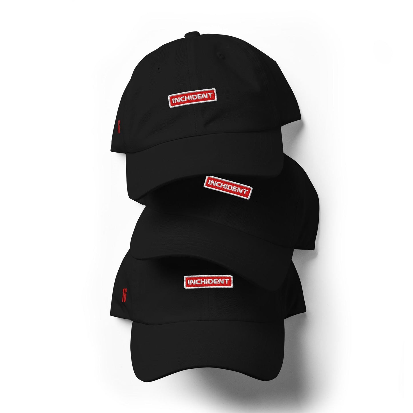 Charles Leclerc 16 &#39;Inchident&#39; Formula 1 Dad Hat - Ferrari Formula 1 Cap, Embroidered Formula 1 Hats, F1 Gifts and Accessories, F1 Apparel