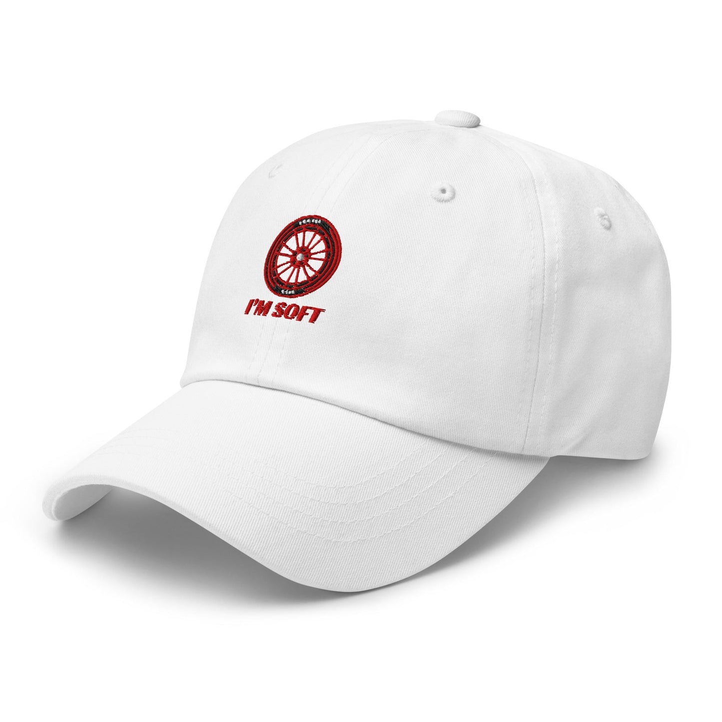 I&#39;m Soft Formula 1 Design Dad Hat - Unique Formula 1 Hats, Formula 1 Apparel, Formula 1 Dad Hat, Gifts for Formula 1 Lovers, F1 Racing