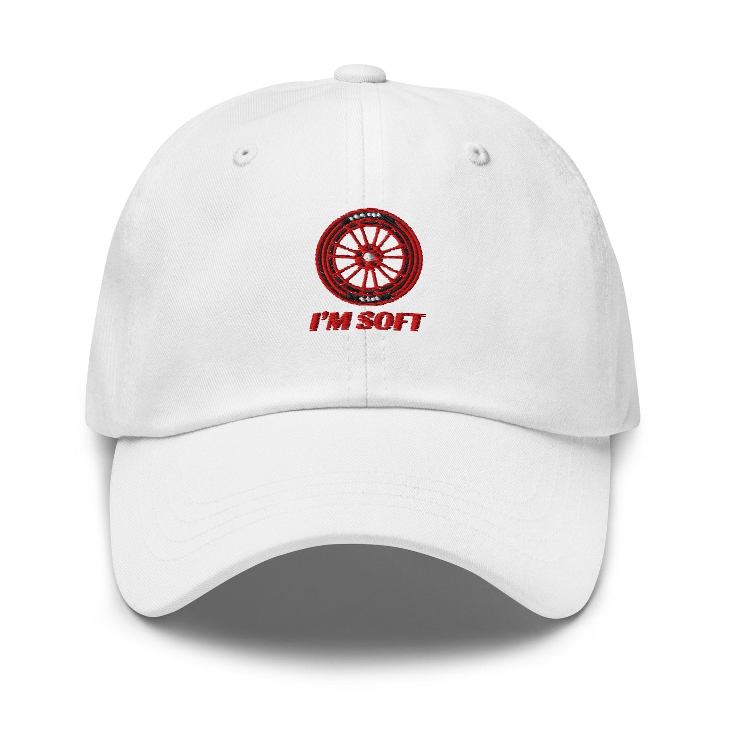 I'm Soft Formula 1 Design Dad Hat - Unique Formula 1 Hats, Formula 1 Apparel, Formula 1 Dad Hat, Gifts for Formula 1 Lovers, F1 Racing