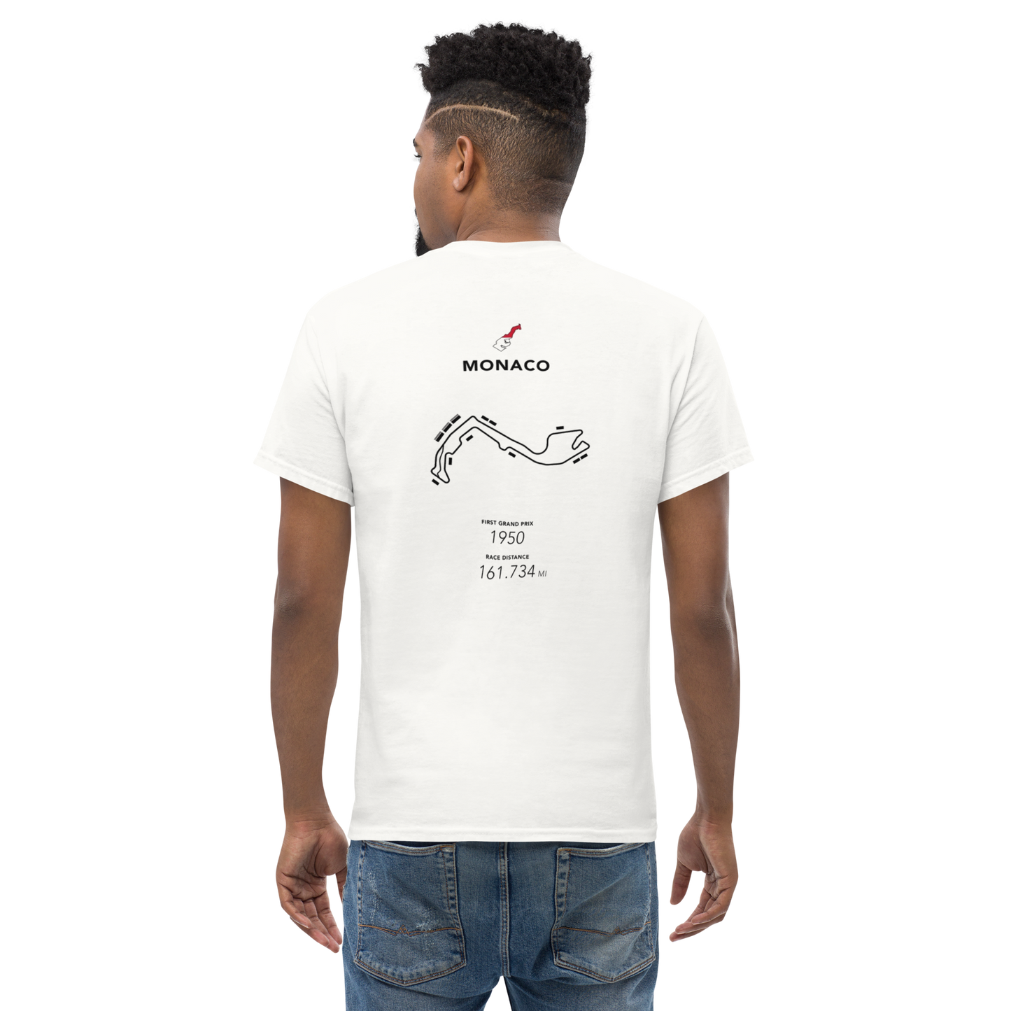 Monaco F1 T-Shirt Formula Racing Tee Circuit de Monte Carlo